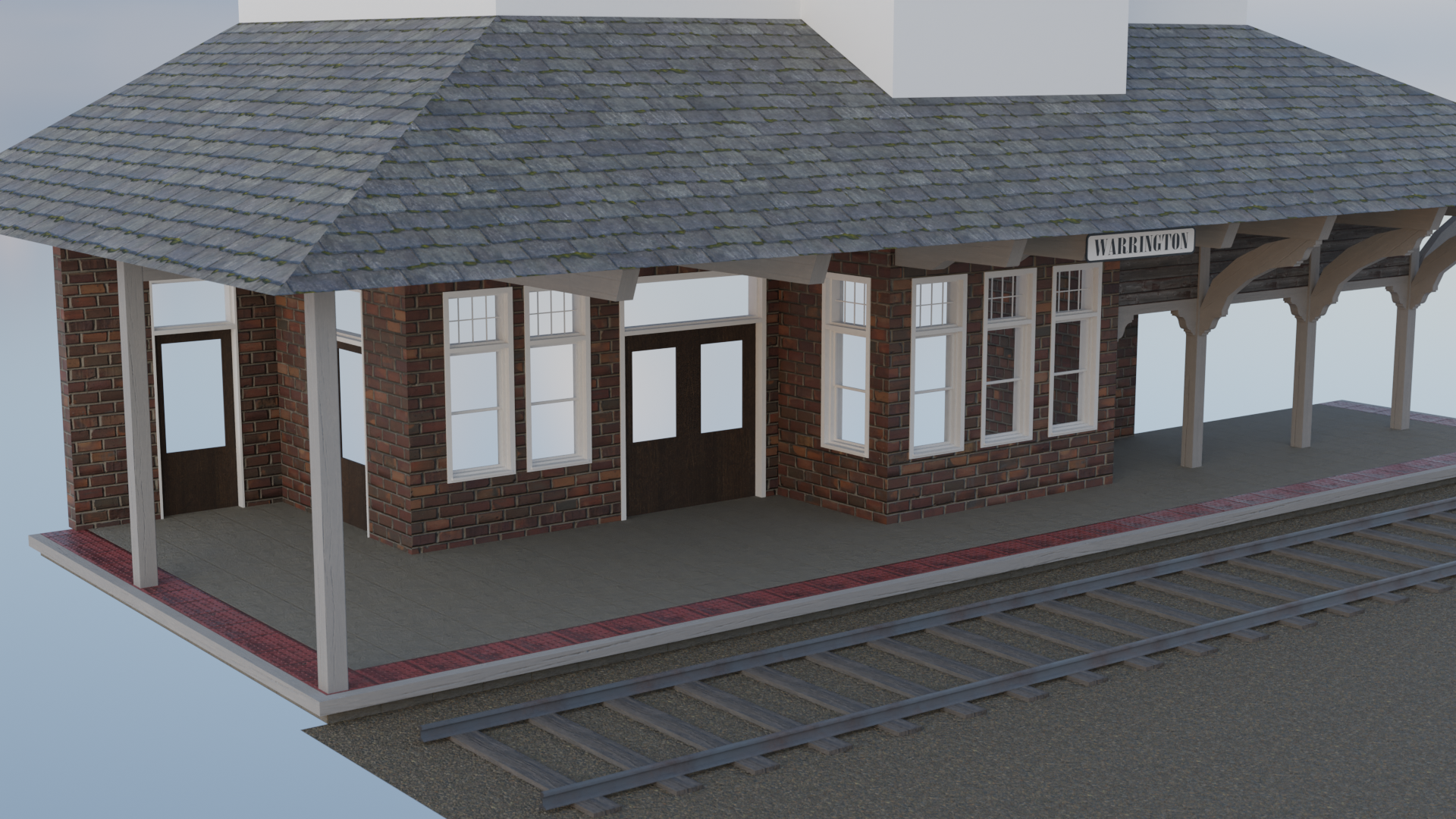 train station progress 4